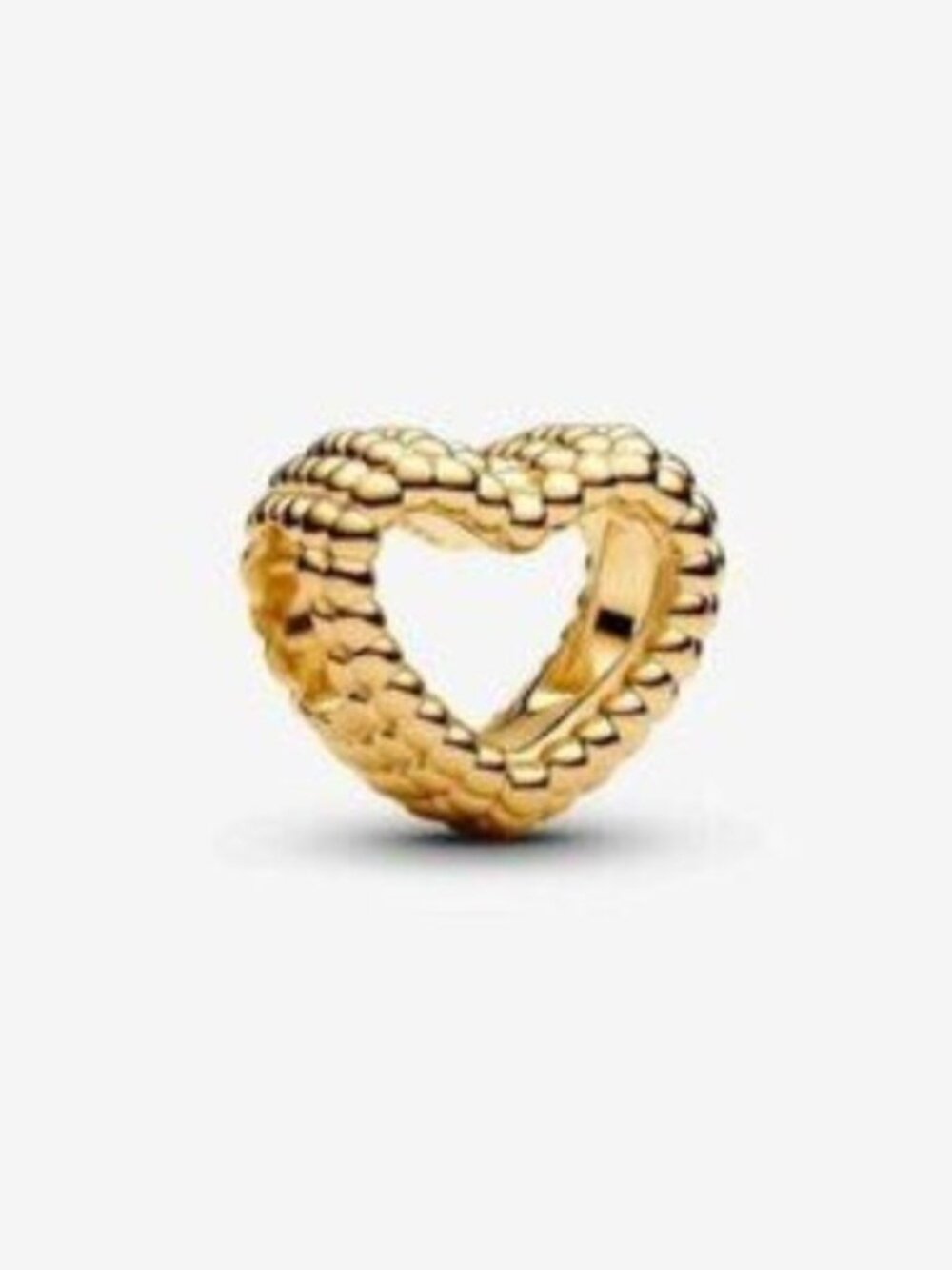 Authentic Beaded Open Heart Pandora Charm